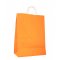 Крафт пакет с кручеными ручками, 250*110*320 (Ш*Г*В) мм (оранжевый)