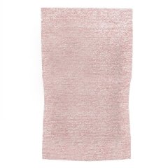 Пакет Дой-Пак 13,5*22,5(+3,5)см, Крафт (красная волна), с окном 7см