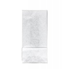 Крафт пакет с прямоугольным дном 80*50*170мм, 65 г/м2 (белый)