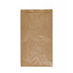 Крафт пакет с V-образным дном со складкой 170*70*300мм, 40 г/м2 (бурый)