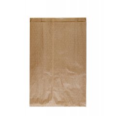 Крафт пакет с V-образным дном со складкой 100*60*300мм, 40 г/м2 (бурый)