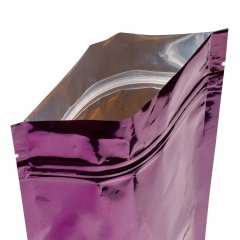 Пакет Дой-Пак 135*200(+40)мм, Металл/PET/БОПП (фиолетовый)7658С