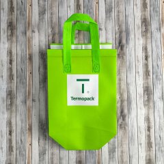 Термосумка ТермоТоут 26х20х11см, салатовый