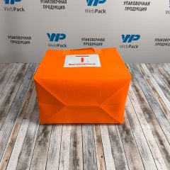 Термосумка ТермоТоут 24х24х15см, оранжевый