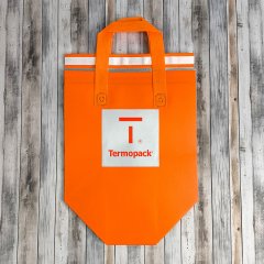 Термосумка ТермоТоут 24х24х15см, оранжевый