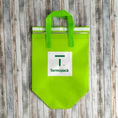 Термосумка ТермоТоут 26х26х17см, салатовый