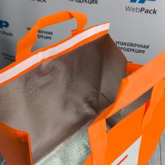 Термосумка ТермоТоут 26х26х17см, оранжевый