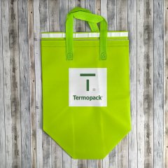 Термосумка ТермоТоут 30х30х20см, салатовый