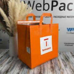 Термосумка ТермоТоут 30х30х20см, оранжевый