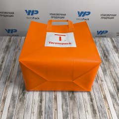 Термосумка ТермоТоут 30х30х20см, оранжевый