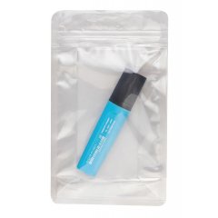 Пакет восьмишовный 13,5(+6,5)*22,5см, (прозрачный), с замком (обычным) с плоским дном