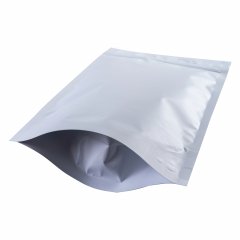 Пакет Дой-Пак 17*26(+3,5)см, Металл/PET/БОПП матовый белый