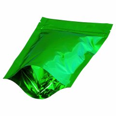 Пакет Дой-Пак 12*21(+4)см, Металл/PET/БОПП (зеленый)