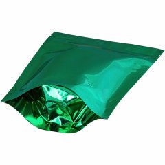 Пакет Дой-Пак 15*22,5(+4)см, Металл/PET/БОПП (зеленый)