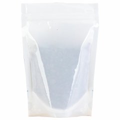 Пакет Дой-Пак 13,5*20(+4)см, PET/PE (белый), с овальным окном