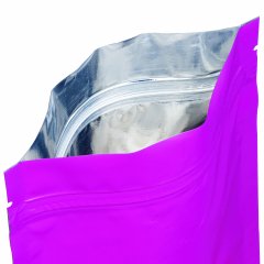 Пакет Дой-Пак 13,5*20(+4)см, Металл/PET/БОПП (сиреневый матовый)