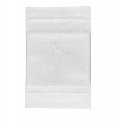 Пакет Дой-Пак 12*18,5(+3)см, Крафт (белый), с окном