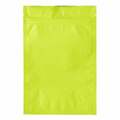 Пакет Дой-Пак 13,5*20(+4)см, Металл/PET/БОПП (салатовый матовый)