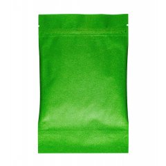 Пакет Дой-Пак 120*185(+30)мм, Крафт (зеленый), с окном