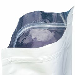 Пакет Дой-Пак 17*30(+4,5)см, Металл/PET/БОПП (белый матовый)