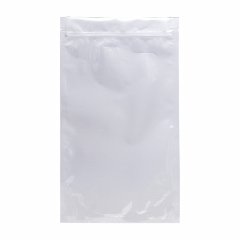 Пакет Дой-Пак 17*30(+4,5)см, Металл/PET/БОПП (белый)