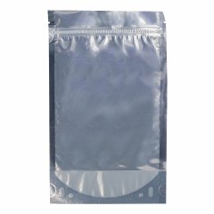 Пакет Дой-Пак 13,5*22,5(+4)см, Металл/PET/БОПП (зеленый)