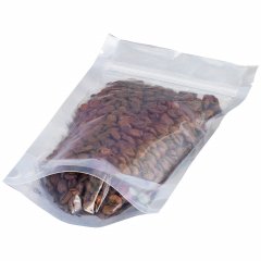 Пакет Дой-Пак 10,5*21,5(+3,5)см, Металл/PET/БОПП (красный)