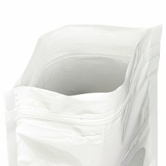 Пакет Дой-Пак 10,5*19(+3,5)см, PET/PE (белый) с овальным окошком