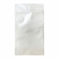 Пакет Дой-Пак 10,5*19(+3,5)см, Металл/PET/БОПП (белый, матовый)