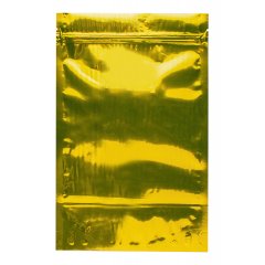 Пакет Дой-Пак 16*25(+4,5)см, Металл/PET/БОПП (золото)