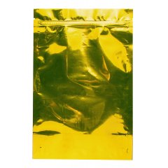 Пакет Дой-Пак 17*26(+4,5)см, Металл/PET/БОПП (золото)