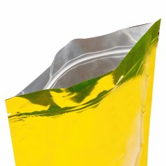 Пакет Дой-Пак 17*26(+4,5)см, Металл/PET/БОПП (золото)
