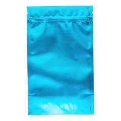 Пакет Дой-Пак 13,5*22,5(+4)см, Металл/PET/БОПП (голубой матовый)