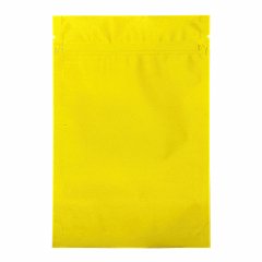 Пакет Дой-Пак 13,5*20(+4)см, Металл/PET/БОПП (желтый матовый)