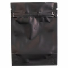 Пакет Дой-Пак 10,5*15(+3)см, Металл/PET/БОПП (темно-коричневый, матовый)