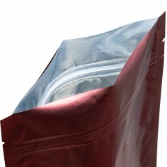 Пакет Дой-Пак 13,5*20(+4)см, Металл/PET/БОПП (коричневый матовый)