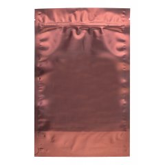 Пакет Дой-Пак 16*25(+4,5)мм, Металл/PET/БОПП (коричневый матовый)