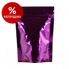 Пакет Дой-Пак 105*150(+30)мм, Металл/PET/БОПП (фиолетовый)