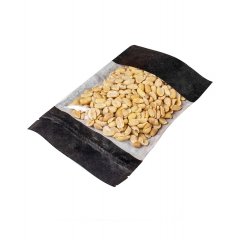 Пакет Дой-Пак 12*18,5(+3)см, Крафт (черный), с окном