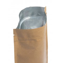 Пакет Дой-Пак 12*21(+3,5)см, PET/Крафт/БОПП, ламинированный матовый