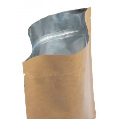 Пакет Дой-Пак 13,5*20(+3,5)см, PET/Крафт/БОПП, ламинированный матовый