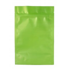 Пакет Дой-Пак 12*18,5(+3,5)см, Металл/PET/БОПП (салатовый матовый) П367