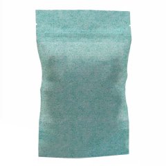 Пакет Дой-Пак 13,5*22,5(+3,5)см, Крафт (морская волна), с окном 7см