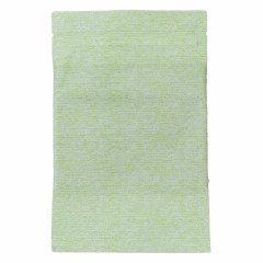 Пакет Дой-Пак 12*18,5(+3)см, Крафт (салатовая волна), с окном 10см