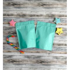 Пакет Дой-Пак 15*21(+4)см, Металл/PET/БОПП (бирюзовый матовый) ДЦМ-00116