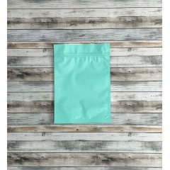 Пакет Дой-Пак 15*21(+4)см, Металл/PET/БОПП (бирюзовый матовый) ДЦМ-00116