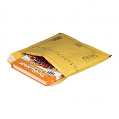 Пакет с воздушной подушкой (200х175+50), коричневый, CD/12208