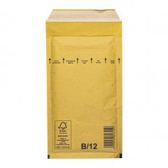 Пакет с воздушной подушкой (140х225+50), коричневый 2, В/12/12212