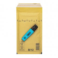 Пакет с воздушной подушкой (140х225+50), коричневый 2, В/12/12212