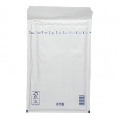 Пакет с воздушной подушкой (240х350+50), белый W6, F/16/12219